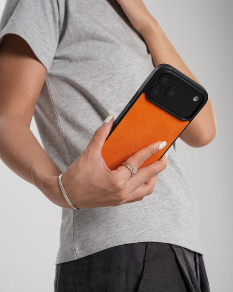 Alcantara iPhone 17 Back-Wrap Case
