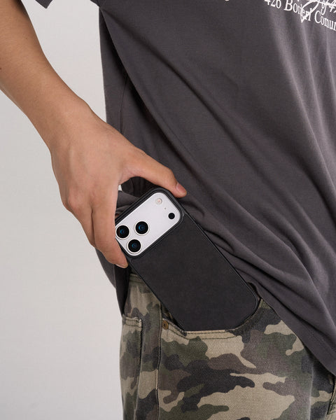 Alcantara iPhone 17 Back-Wrap Case