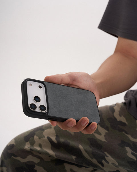 Alcantara iPhone 17 Back-Wrap Case