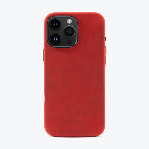 RustBend Leather iPhone 16 Case