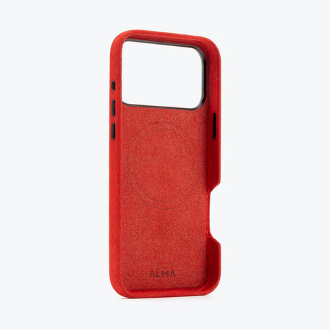 Alcantara iPhone 17 Full-Wrap Case