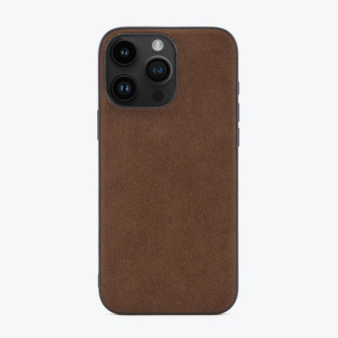 Alcantara iPhone 14 and Older Back-Wrap Case