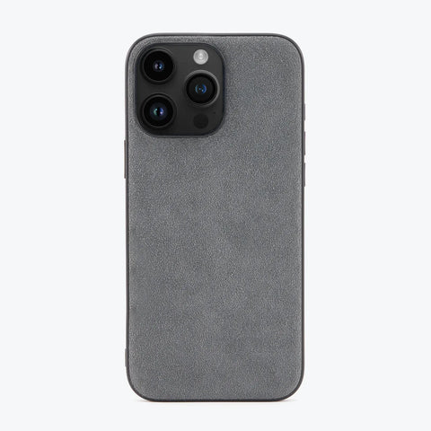 Alcantara iPhone 14 and Older Back-Wrap Case