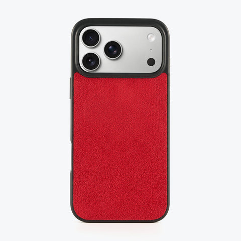Alcantara iPhone 17 Back-Wrap Case