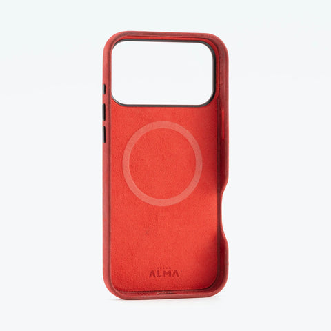 RustBend Leather iPhone 17 Case