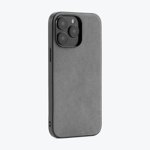 Alcantara iPhone 14 and Older Back-Wrap Case