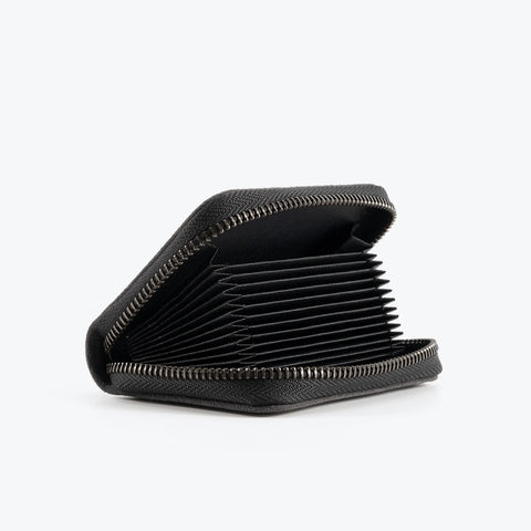 Alcantara Zipper Wallet