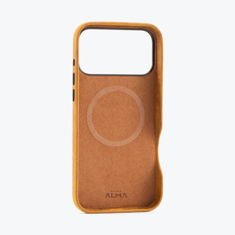 RustBend Leather iPhone 17 Case