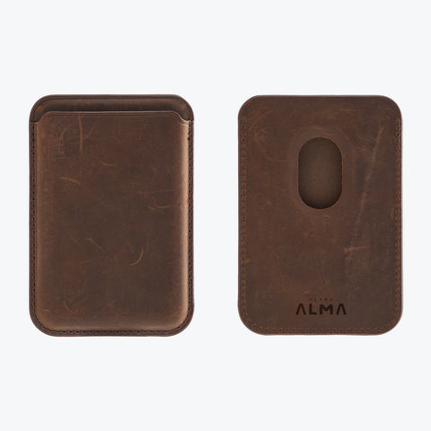 RustBend Leather MagSafe Cardholder