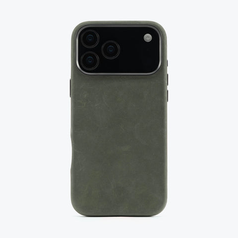 RustBend Leather iPhone 17 Case