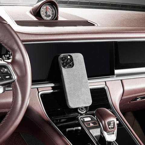 Alcantara iPhone 16 Full-Wrap Case