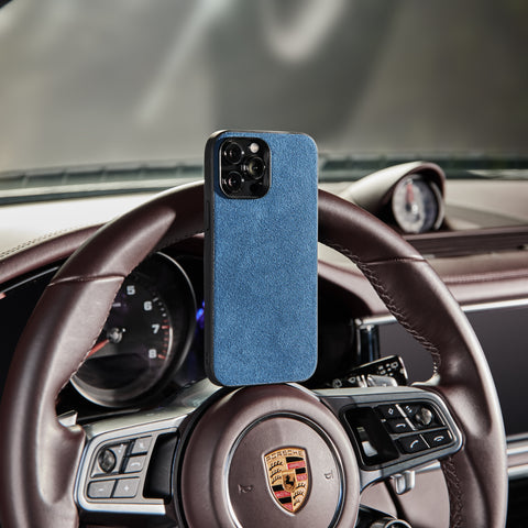 Alcantara iPhone 14 and Older Back-Wrap Case