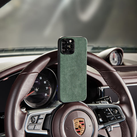 Alcantara iPhone 14 and Older Back-Wrap Case