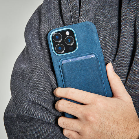 Alcantara iPhone 16 Full-Wrap Case