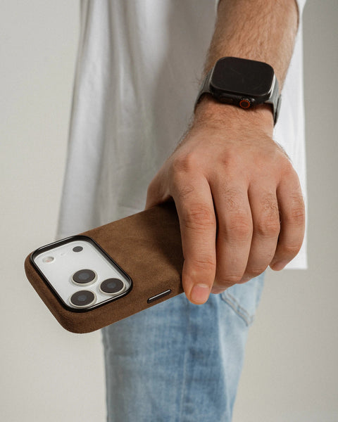 Alcantara iPhone 17 Full-Wrap Case