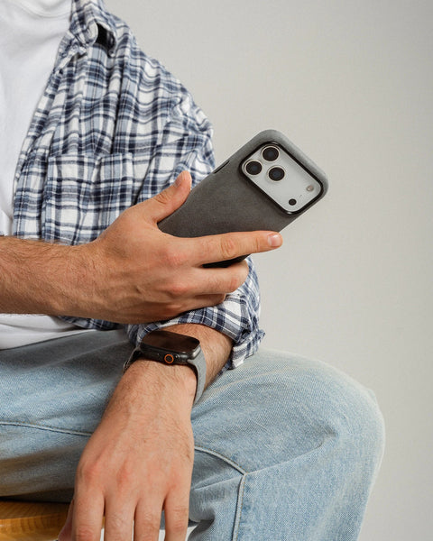 Alcantara iPhone 17 Full-Wrap Case
