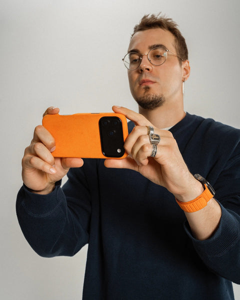 Alcantara iPhone 17 Full-Wrap Case