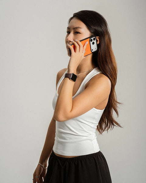 Alcantara iPhone 17 Back-Wrap Case