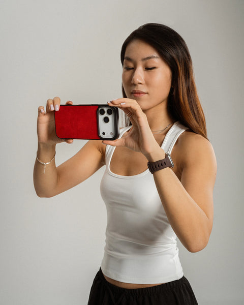 Alcantara iPhone 17 Back-Wrap Case