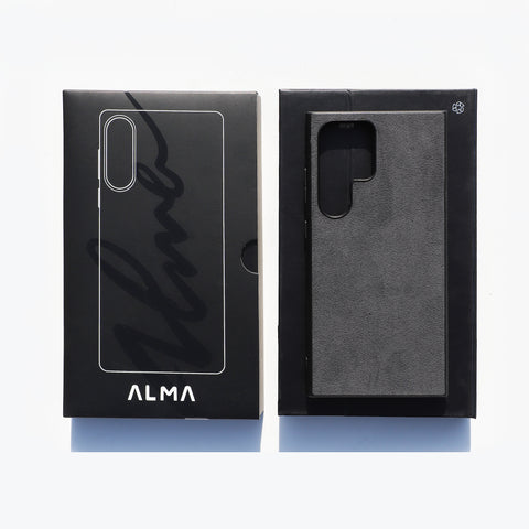 Alcantara Samsung Galaxy S24-25 Series Case (Black)