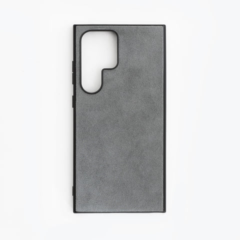 Alcantara Samsung Galaxy S24-25 Series Case (Gray)