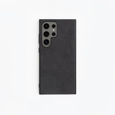 Alcantara Samsung Galaxy S24-25 Series Case (Black)