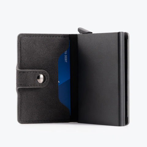 Alcantara RFID Blocking Credit Card Wallet
