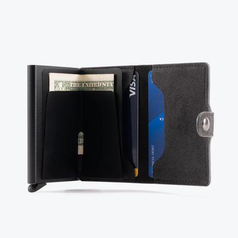 Alcantara RFID Blocking Credit Card Wallet