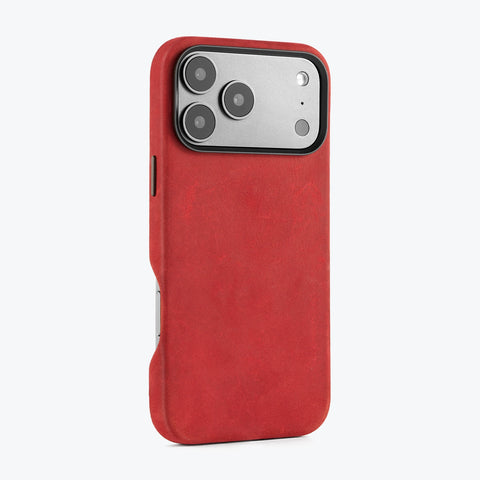 RustBend Leather iPhone 17 Case