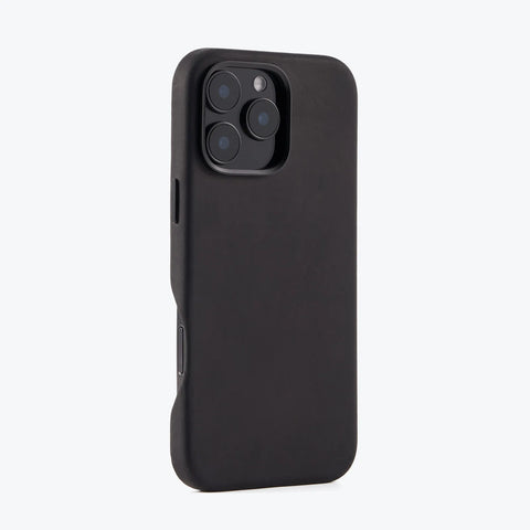 RustBend Leather iPhone Case (Black)