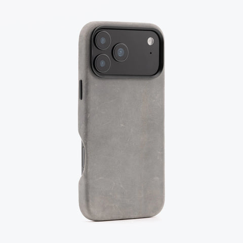 RustBend Leather iPhone 17 Case