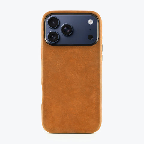 RustBend Leather iPhone 17 Case