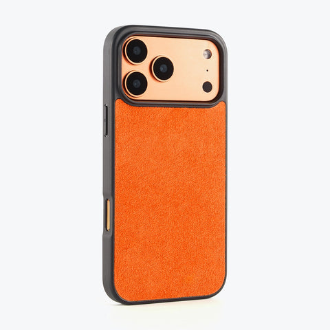 Alcantara iPhone 17 Back-Wrap Case