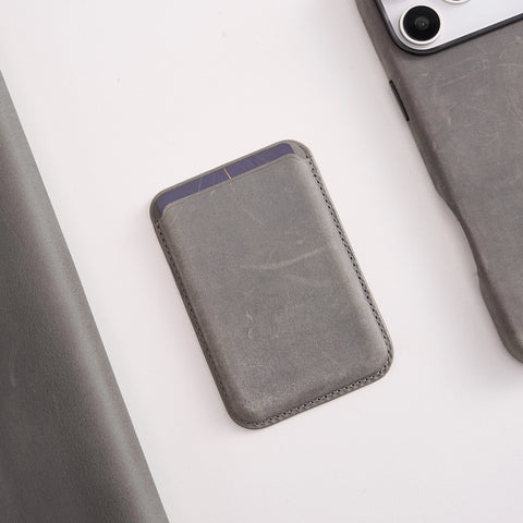 RustBend Leather MagSafe Cardholder