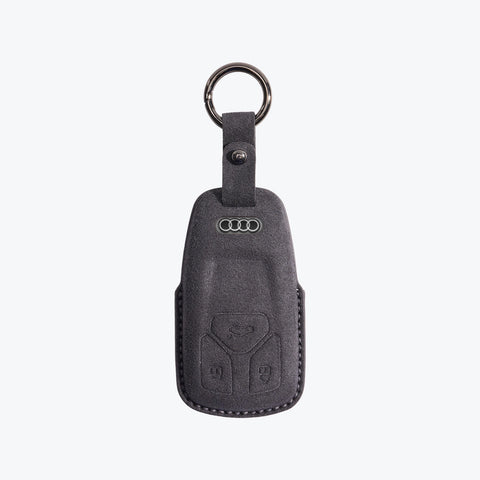 Alcantara Car Key Fob Cover For Audi