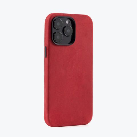 RustBend Leather iPhone 15 Case