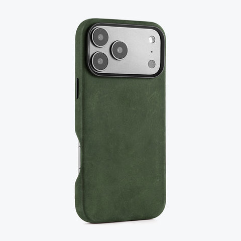 RustBend Leather iPhone 17 Case