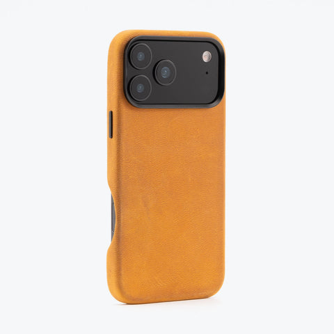 RustBend Leather iPhone 17 Case
