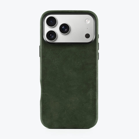 RustBend Leather iPhone 17 Case