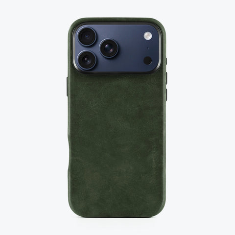 RustBend Leather iPhone 17 Case
