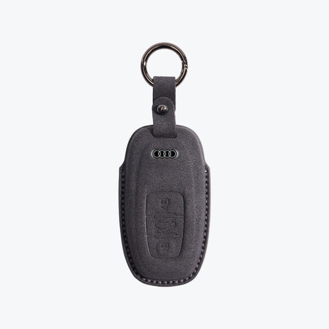 Alcantara Car Key Fob Cover For Audi