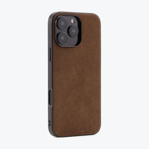 Alcantara iPhone 16 Back-Wrap Case
