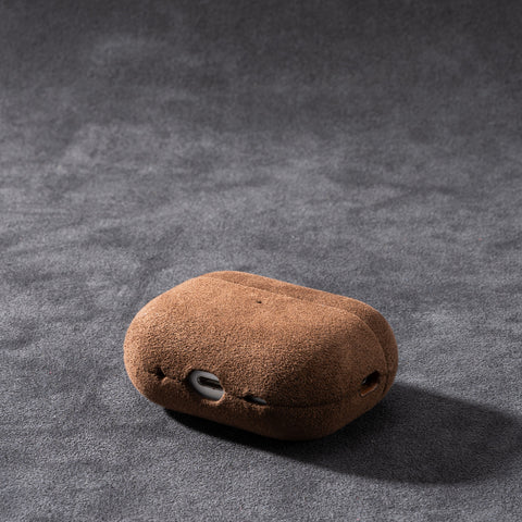 Alcantara AirPods Pro Case (Brown)