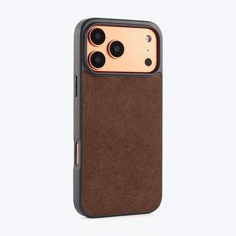Alcantara iPhone 17 Back-Wrap Case