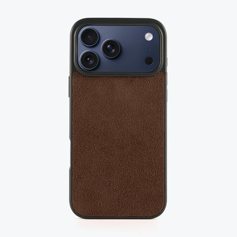 Alcantara iPhone 17 Back-Wrap Case