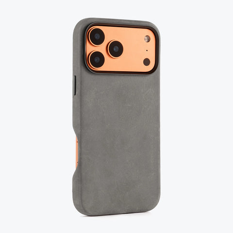 RustBend Leather iPhone 17 Case