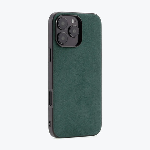 Alcantara iPhone 16 Back-Wrap Case