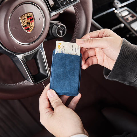 Alcantara MagSafe Phone Cardholder