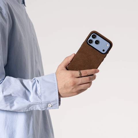 Alcantara iPhone 18 Full-Wrap Case