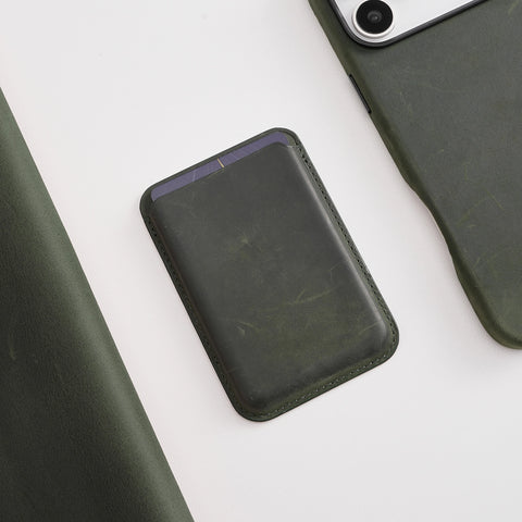 RustBend Leather MagSafe Cardholder